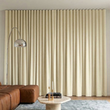 Custom Twilight Blockout S-Fold Single Panel Curtain & Track Set